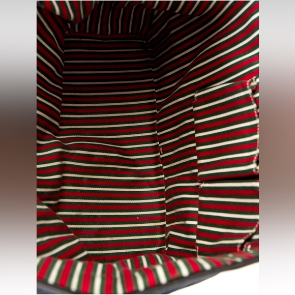 Gucci GG Monogram Canvas Leather Purse Tote Shoulder Bag - Picture 7 of 10